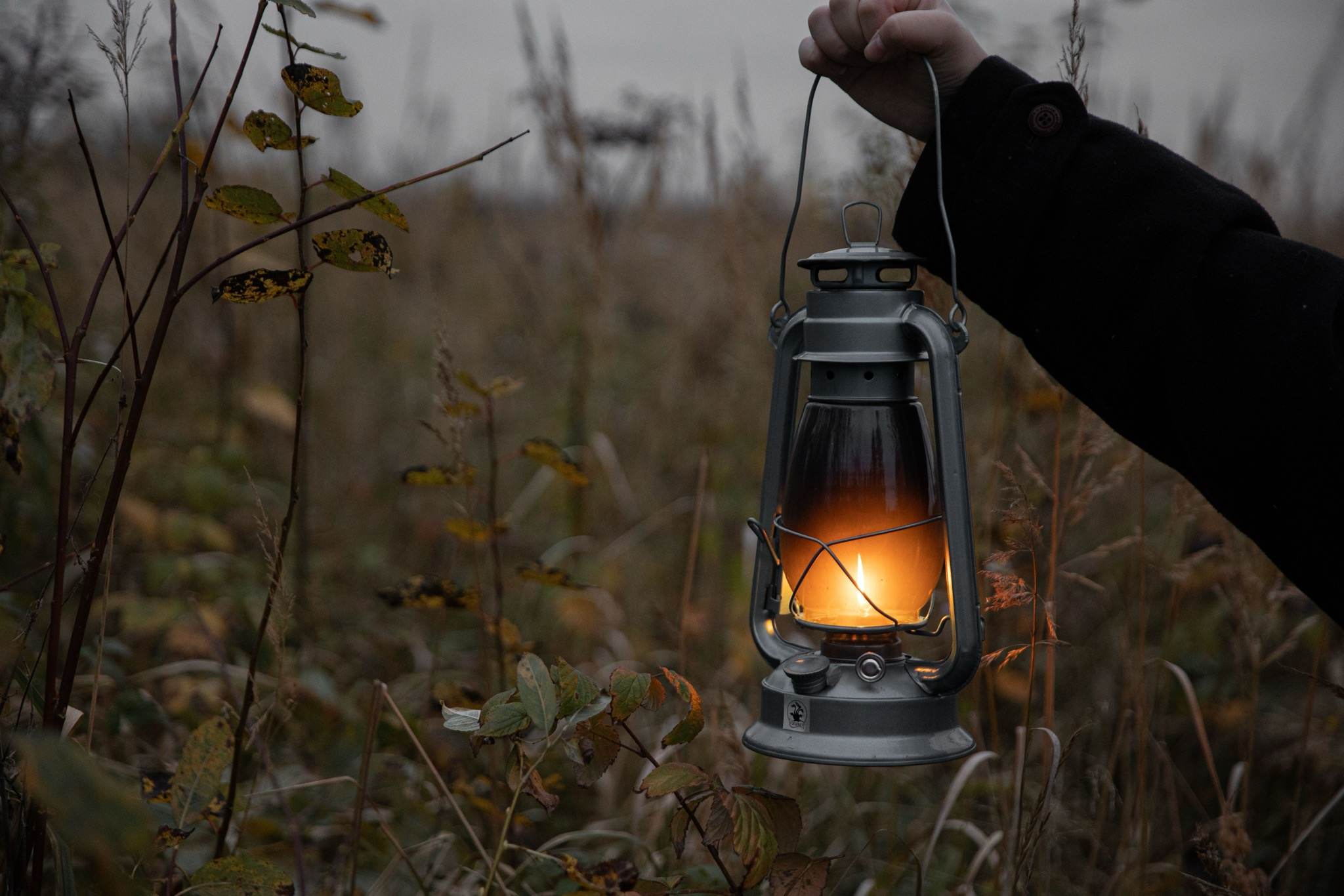 the lens and the lantern